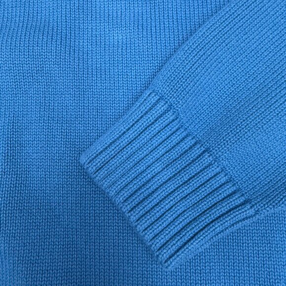 EUC Men's‎ L.L. BEAN Blue Cotton V Neck Pullover- Size XL-Tall - Picture 5 of 7